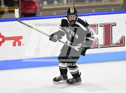 Thumbnail 2 in Xavier vs. Fairfield Prep (CIAC D1 Semifinal) photogallery.