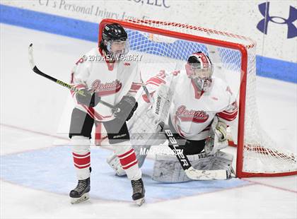 Thumbnail 2 in Xavier vs. Fairfield Prep (CIAC D1 Semifinal) photogallery.