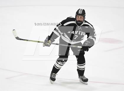 Thumbnail 3 in Xavier vs. Fairfield Prep (CIAC D1 Semifinal) photogallery.