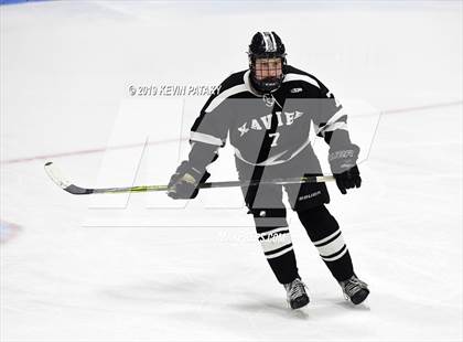 Thumbnail 2 in Xavier vs. Fairfield Prep (CIAC D1 Semifinal) photogallery.