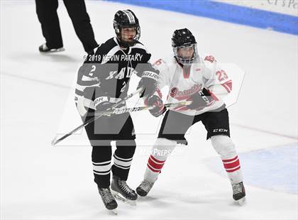 Thumbnail 3 in Xavier vs. Fairfield Prep (CIAC D1 Semifinal) photogallery.