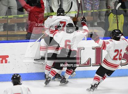 Thumbnail 2 in Xavier vs. Fairfield Prep (CIAC D1 Semifinal) photogallery.