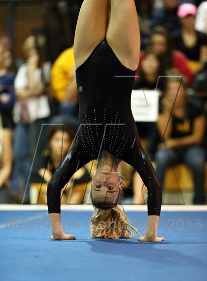 Thumbnail 3 in CHSAA State Gymnastics Championships (4A and 5A Individuals) photogallery.