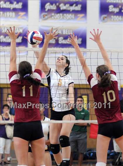 Thumbnail 3 in Central Catholic vs. Gilbert (2010 Durango Fall Classic) photogallery.