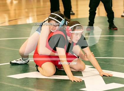 Thumbnail 3 in NCHSAA Women's Wrestling Invitational photogallery.