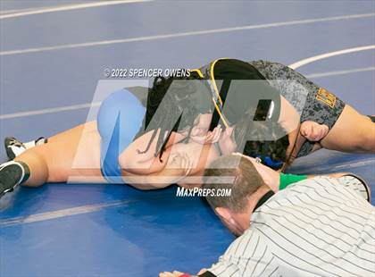Thumbnail 3 in NCHSAA Women's Wrestling Invitational photogallery.