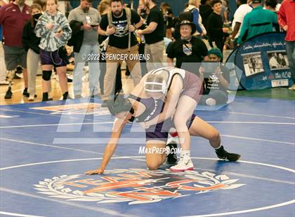 Thumbnail 3 in NCHSAA Women's Wrestling Invitational photogallery.