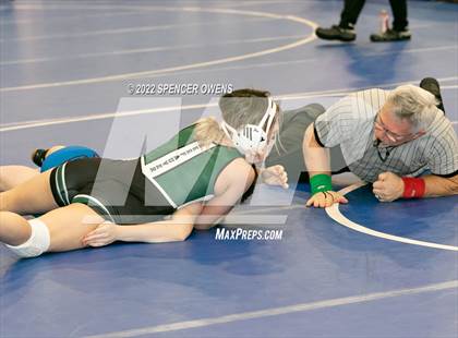 Thumbnail 3 in NCHSAA Women's Wrestling Invitational photogallery.