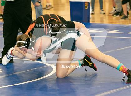 Thumbnail 2 in NCHSAA Women's Wrestling Invitational photogallery.