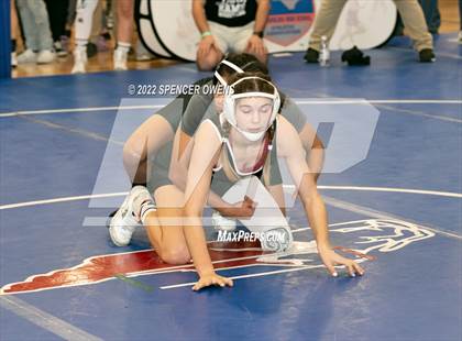 Thumbnail 1 in NCHSAA Women's Wrestling Invitational photogallery.