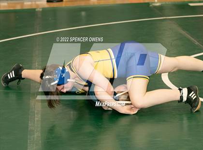 Thumbnail 3 in NCHSAA Women's Wrestling Invitational photogallery.