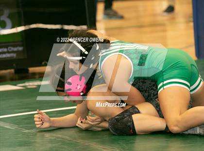 Thumbnail 2 in NCHSAA Women's Wrestling Invitational photogallery.