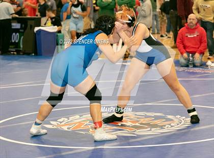 Thumbnail 2 in NCHSAA Women's Wrestling Invitational photogallery.