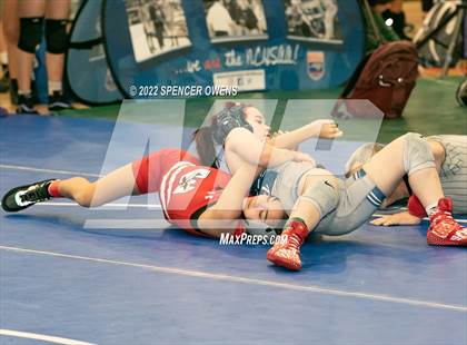 Thumbnail 1 in NCHSAA Women's Wrestling Invitational photogallery.
