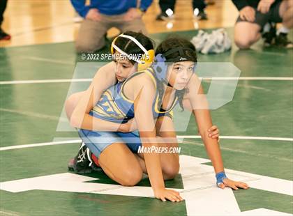 Thumbnail 1 in NCHSAA Women's Wrestling Invitational photogallery.