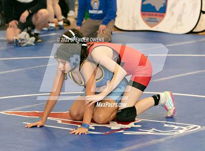Thumbnail 2 in NCHSAA Women's Wrestling Invitational photogallery.