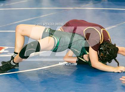 Thumbnail 3 in NCHSAA Women's Wrestling Invitational photogallery.