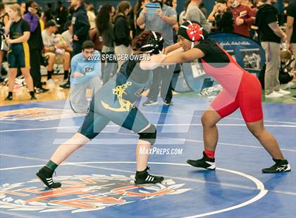 Thumbnail 1 in NCHSAA Women's Wrestling Invitational photogallery.