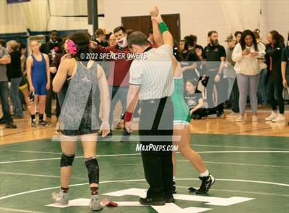 Thumbnail 2 in NCHSAA Women's Wrestling Invitational photogallery.