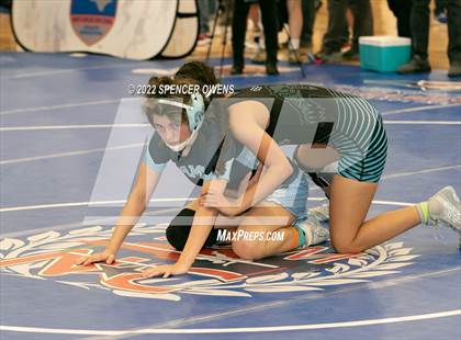 Thumbnail 3 in NCHSAA Women's Wrestling Invitational photogallery.