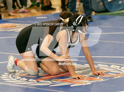 Thumbnail 1 in NCHSAA Women's Wrestling Invitational photogallery.