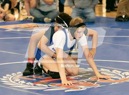 Thumbnail 2 in NCHSAA Women's Wrestling Invitational photogallery.