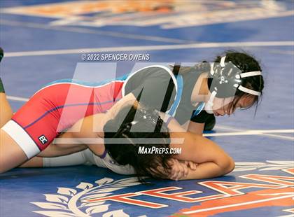 Thumbnail 1 in NCHSAA Women's Wrestling Invitational photogallery.