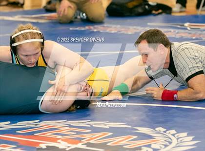 Thumbnail 1 in NCHSAA Women's Wrestling Invitational photogallery.