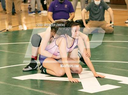 Thumbnail 1 in NCHSAA Women's Wrestling Invitational photogallery.