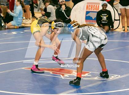 Thumbnail 2 in NCHSAA Women's Wrestling Invitational photogallery.