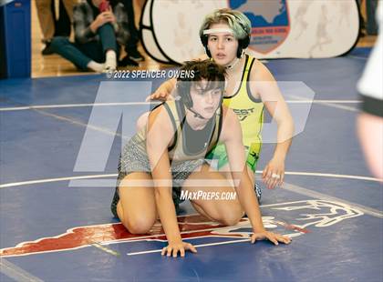 Thumbnail 3 in NCHSAA Women's Wrestling Invitational photogallery.