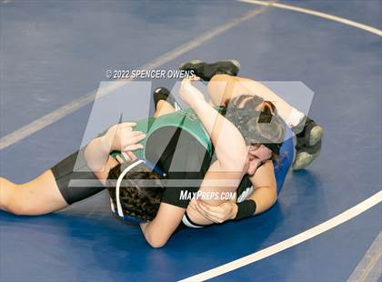 Thumbnail 1 in NCHSAA Women's Wrestling Invitational photogallery.