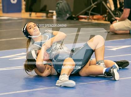 Thumbnail 3 in NCHSAA Women's Wrestling Invitational photogallery.