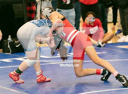 Thumbnail 3 in NCHSAA Women's Wrestling Invitational photogallery.
