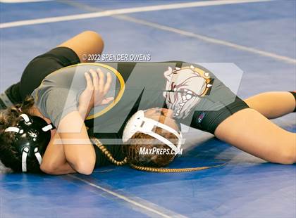 Thumbnail 3 in NCHSAA Women's Wrestling Invitational photogallery.