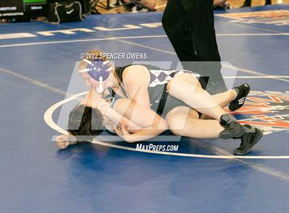Thumbnail 2 in NCHSAA Women's Wrestling Invitational photogallery.