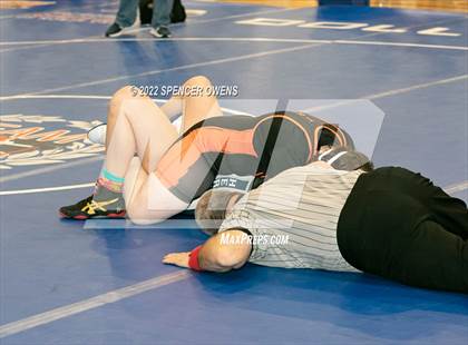 Thumbnail 1 in NCHSAA Women's Wrestling Invitational photogallery.