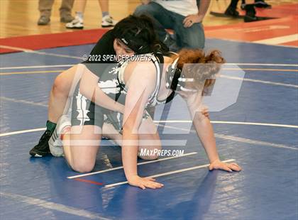 Thumbnail 2 in NCHSAA Women's Wrestling Invitational photogallery.