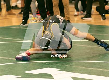 Thumbnail 1 in NCHSAA Women's Wrestling Invitational photogallery.