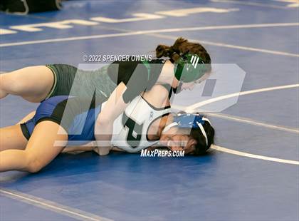 Thumbnail 3 in NCHSAA Women's Wrestling Invitational photogallery.