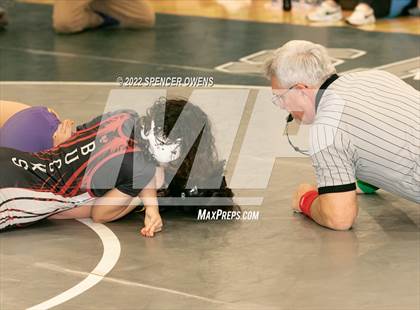 Thumbnail 1 in NCHSAA Women's Wrestling Invitational photogallery.
