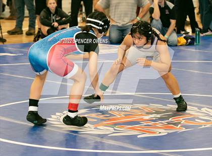 Thumbnail 3 in NCHSAA Women's Wrestling Invitational photogallery.