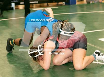 Thumbnail 3 in NCHSAA Women's Wrestling Invitational photogallery.
