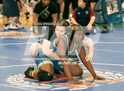 Thumbnail 3 in NCHSAA Women's Wrestling Invitational photogallery.