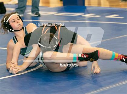 Thumbnail 1 in NCHSAA Women's Wrestling Invitational photogallery.