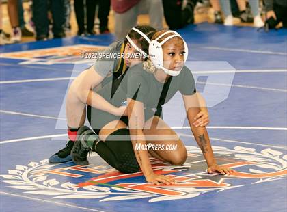 Thumbnail 2 in NCHSAA Women's Wrestling Invitational photogallery.