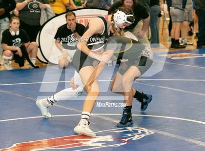 Thumbnail 3 in NCHSAA Women's Wrestling Invitational photogallery.