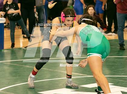 Thumbnail 3 in NCHSAA Women's Wrestling Invitational photogallery.