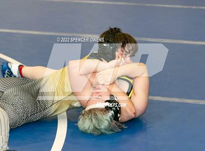 Thumbnail 3 in NCHSAA Women's Wrestling Invitational photogallery.