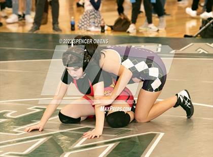 Thumbnail 3 in NCHSAA Women's Wrestling Invitational photogallery.